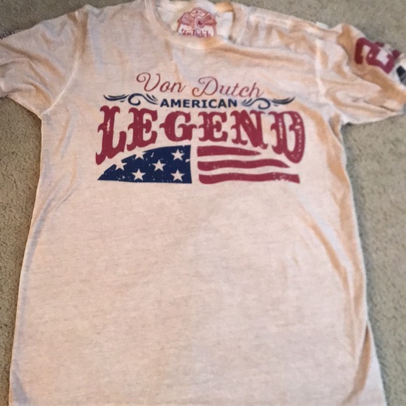 🌸NEW🌸 Von Dutch Vintage Legend Flying Eyeball Top - Picture 6 of 7